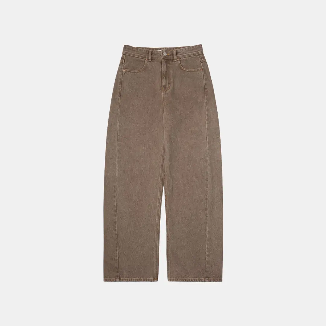 시야쥬 SIJN6087 아르코 커브드 데님_Vintage brown 상품 이미지 3