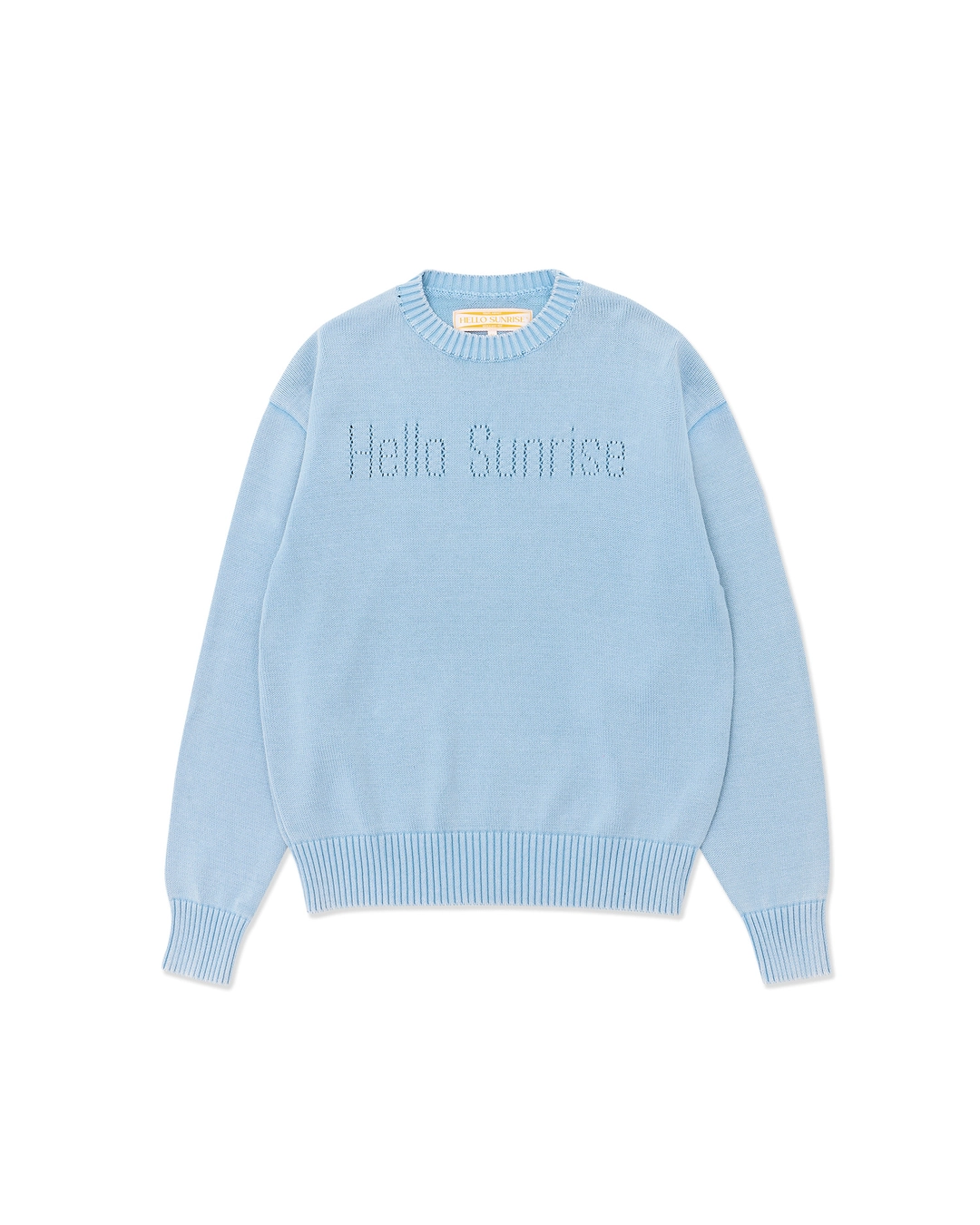 헬로선라이즈 HS Classic Typo Knit_VTG Blue 상품 이미지 2