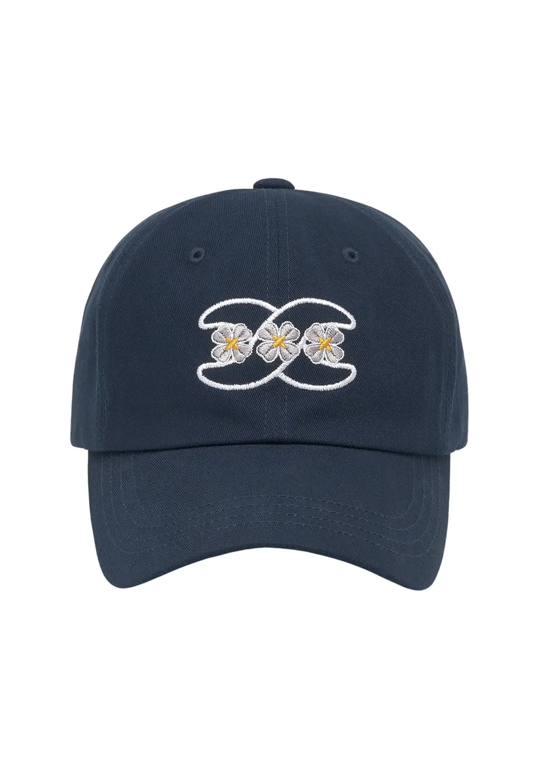 Clover Ball Cap_Navy