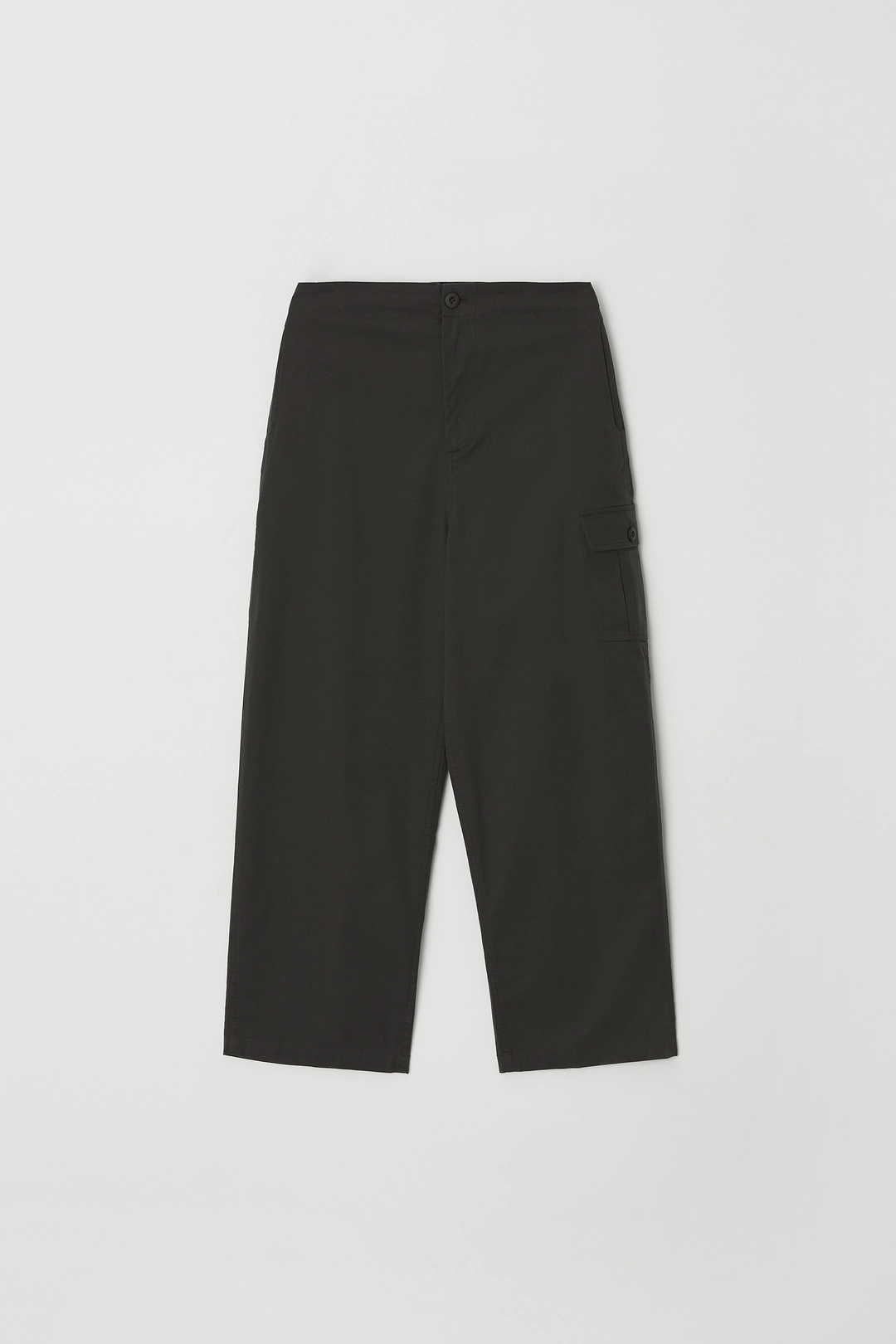 윤슬 [2nd reorder] allure cargo pants (olive charcoal) 상품 이미지 1