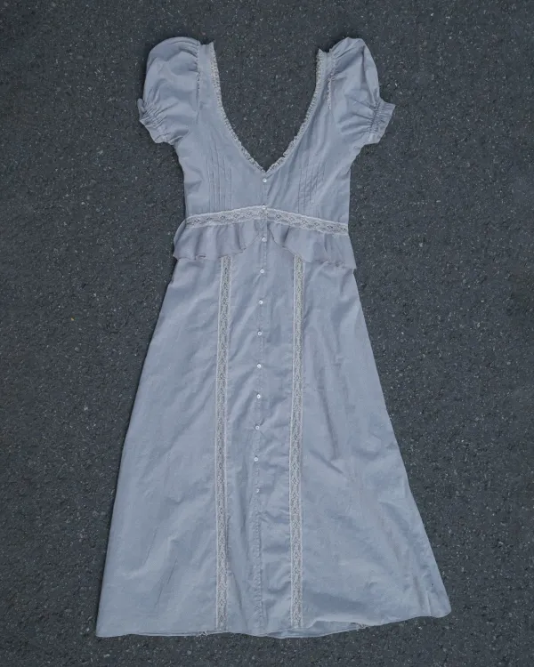 [Exclusive] flétta 134 Lucia Dress_Light Gray