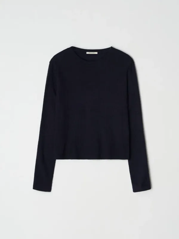 Bustier cutting line top - Navy