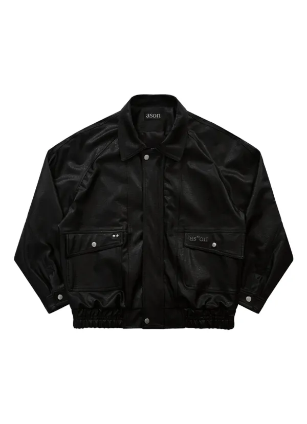 RILT LEATHER JACKET / BLACK