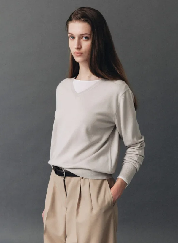 Yeager Wool Knit Lilac