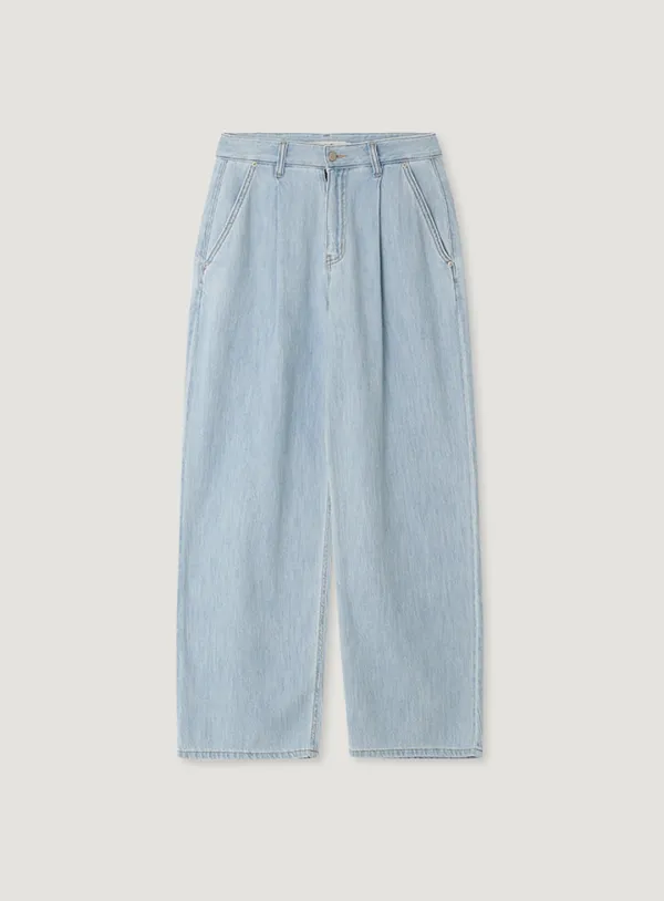 DEW PINTUCK JEANS_LIGHT BLUE