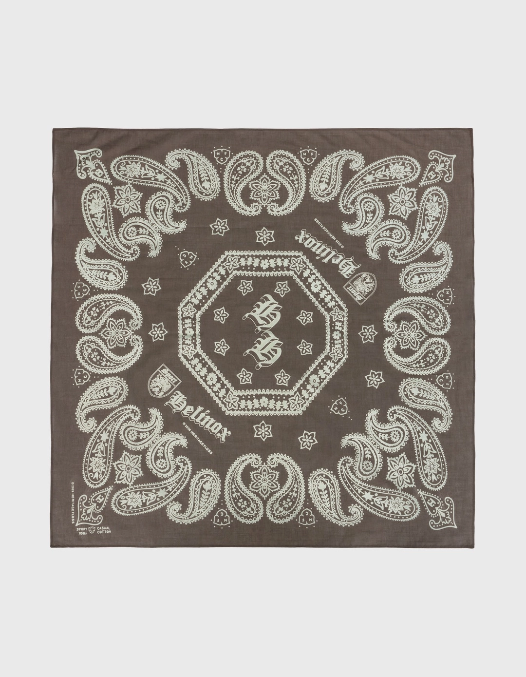 헤리티지플로스 HF X HELINOX BANDANA / Brown 상품 이미지 1