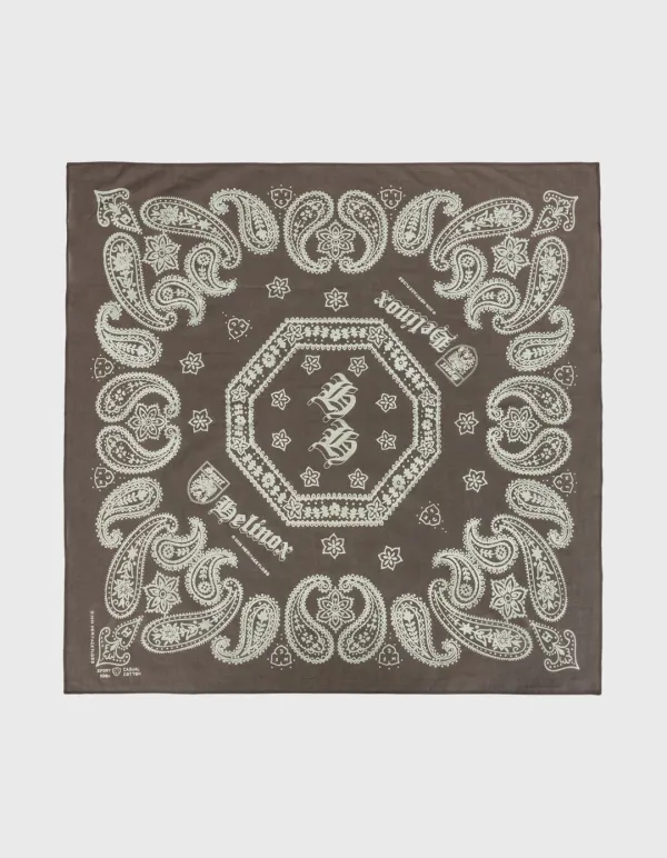 HF X HELINOX BANDANA / Brown