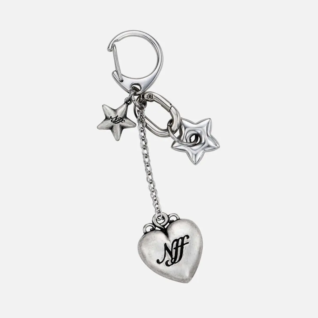 엔프프 yearning keyring-black silver 상품 이미지 3