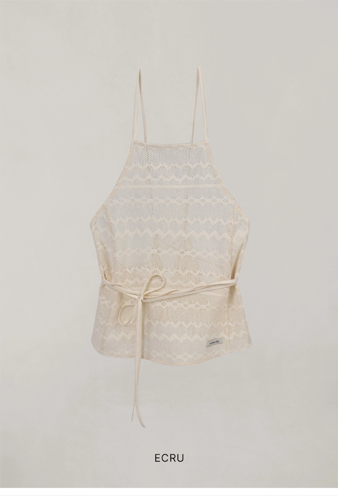 오버듀플레어 STRAP HALTER TOP 상품 이미지 3