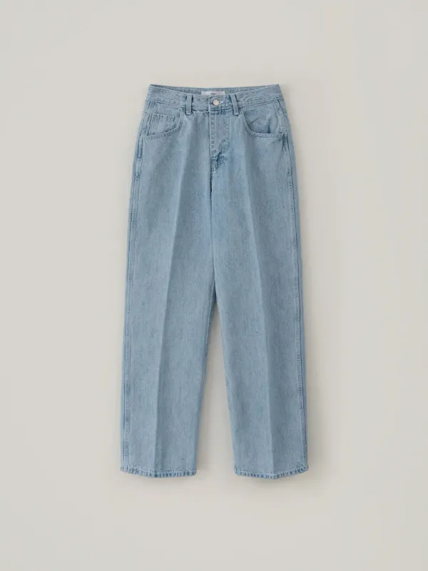 Pello regular denim - Light blue