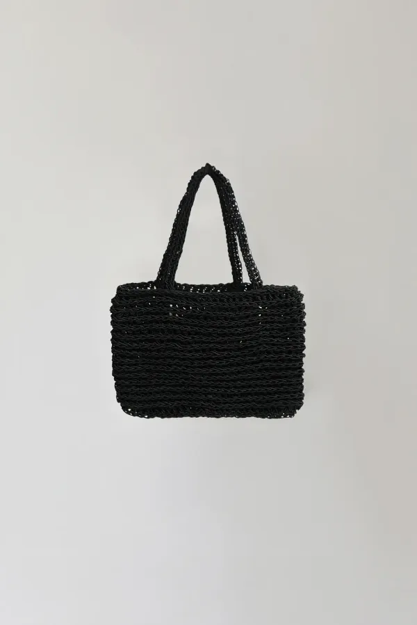 Jupi knitted bag (Black)
