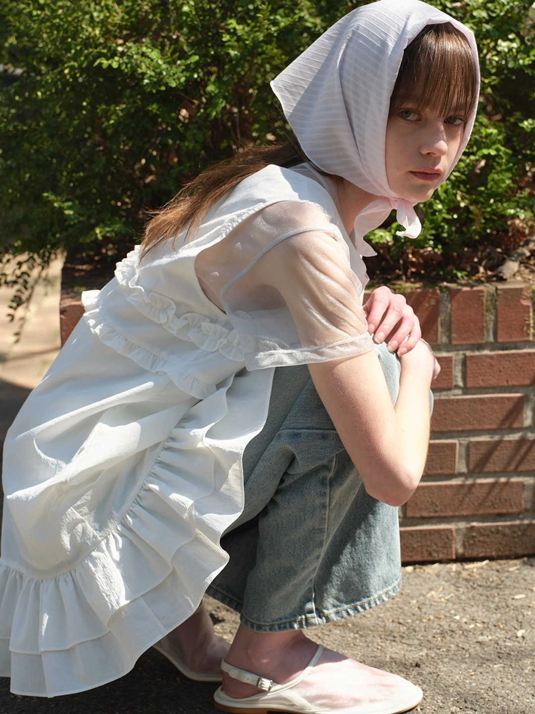 마가린핑거스 LILLY STRIPED BONNET (PINK) 상품 이미지 2