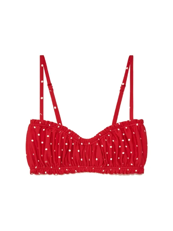BLUSH BIKINI TOP (RUBY)