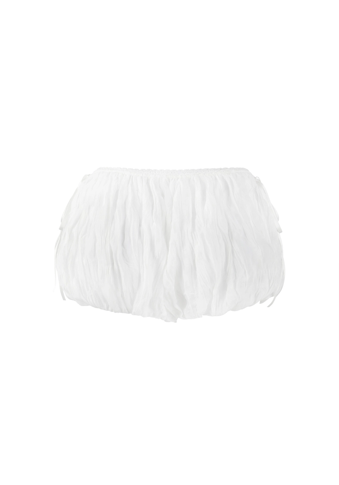 힐다 Chiffon Balloon Shorts [White] 상품 이미지 3
