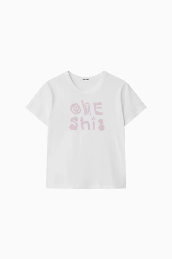 ART LOGO T-SHIRT, WHITE