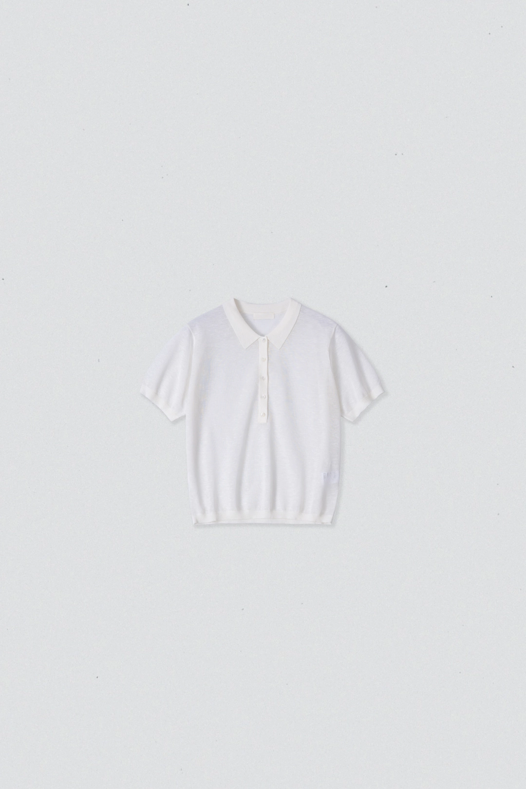 스앨더 40177_Short-sleeve collared knit top TW 상품 이미지 1
