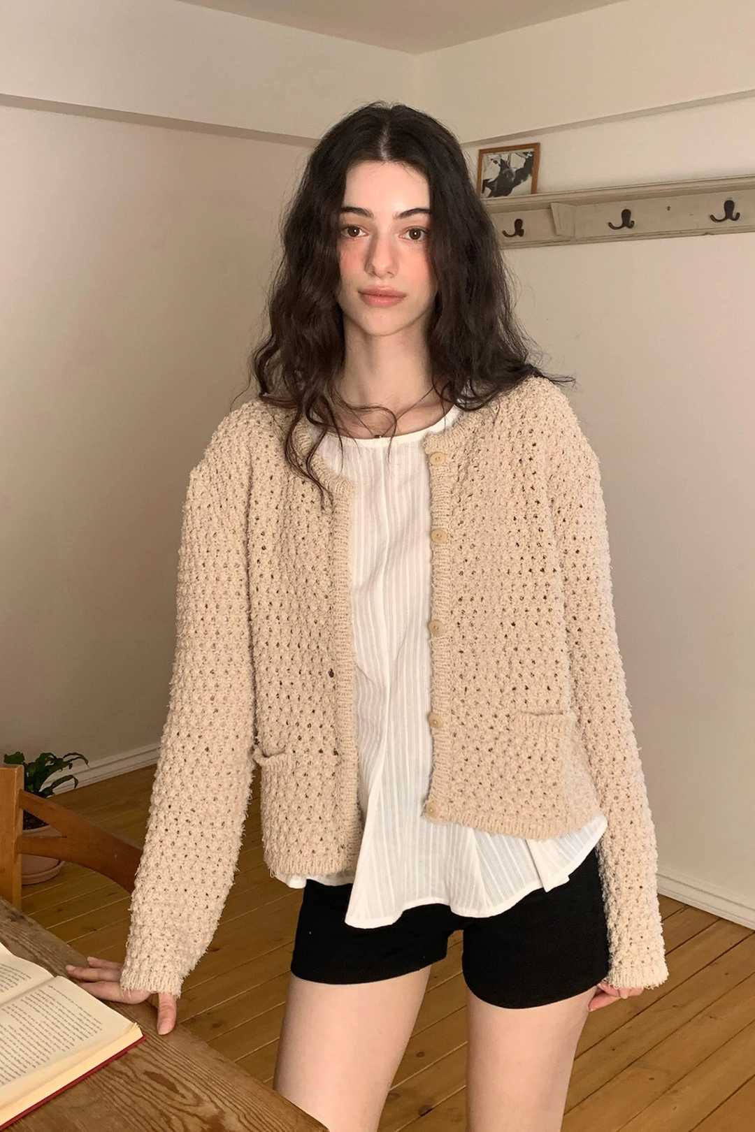 리리수 Emily Cardigan / Beige 상품 이미지 2