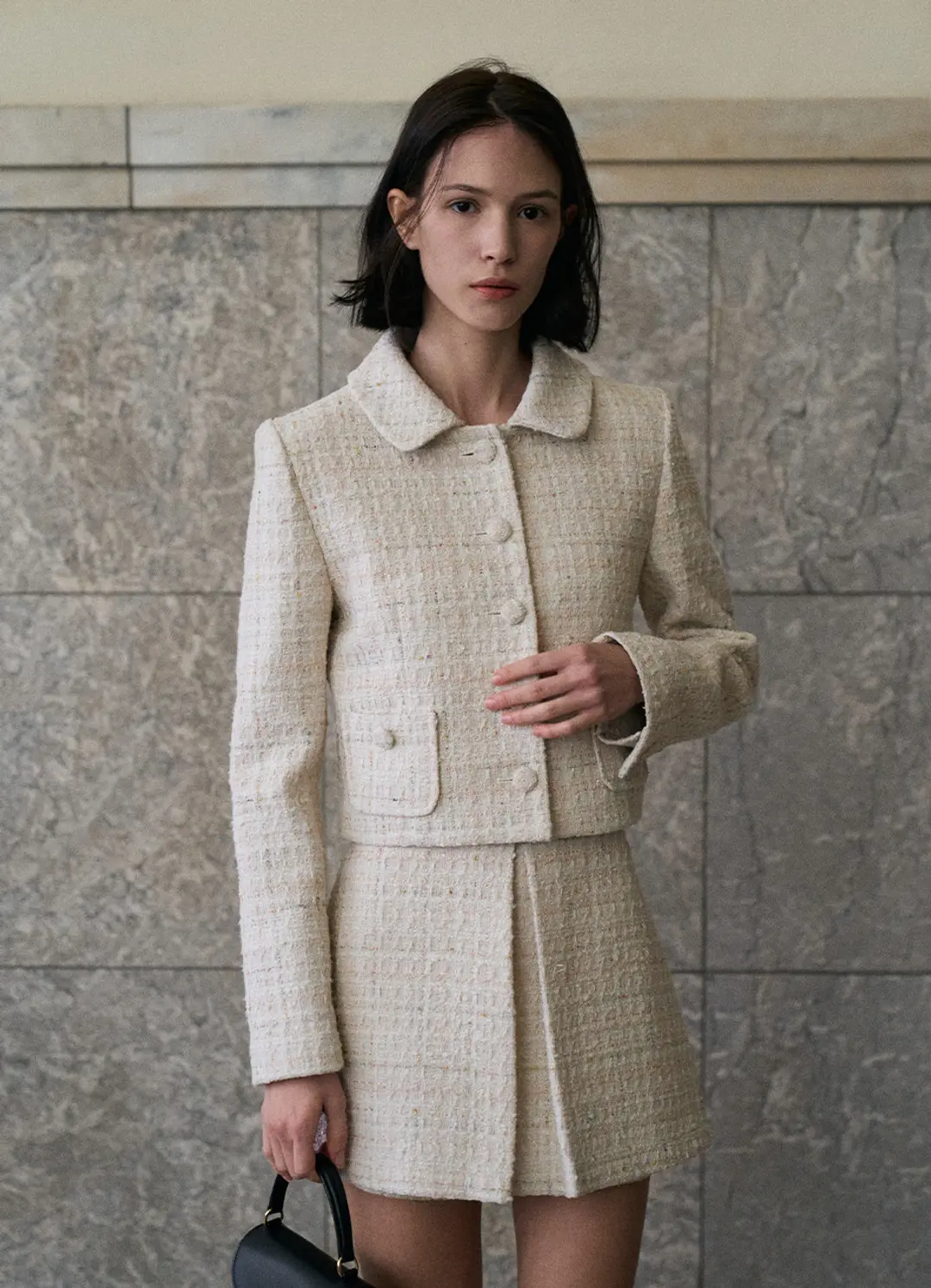 안젤로비안코 Reche Tweed Jacket 상품 이미지 2