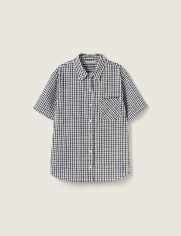 Piccolo Check Shirt (Navy)