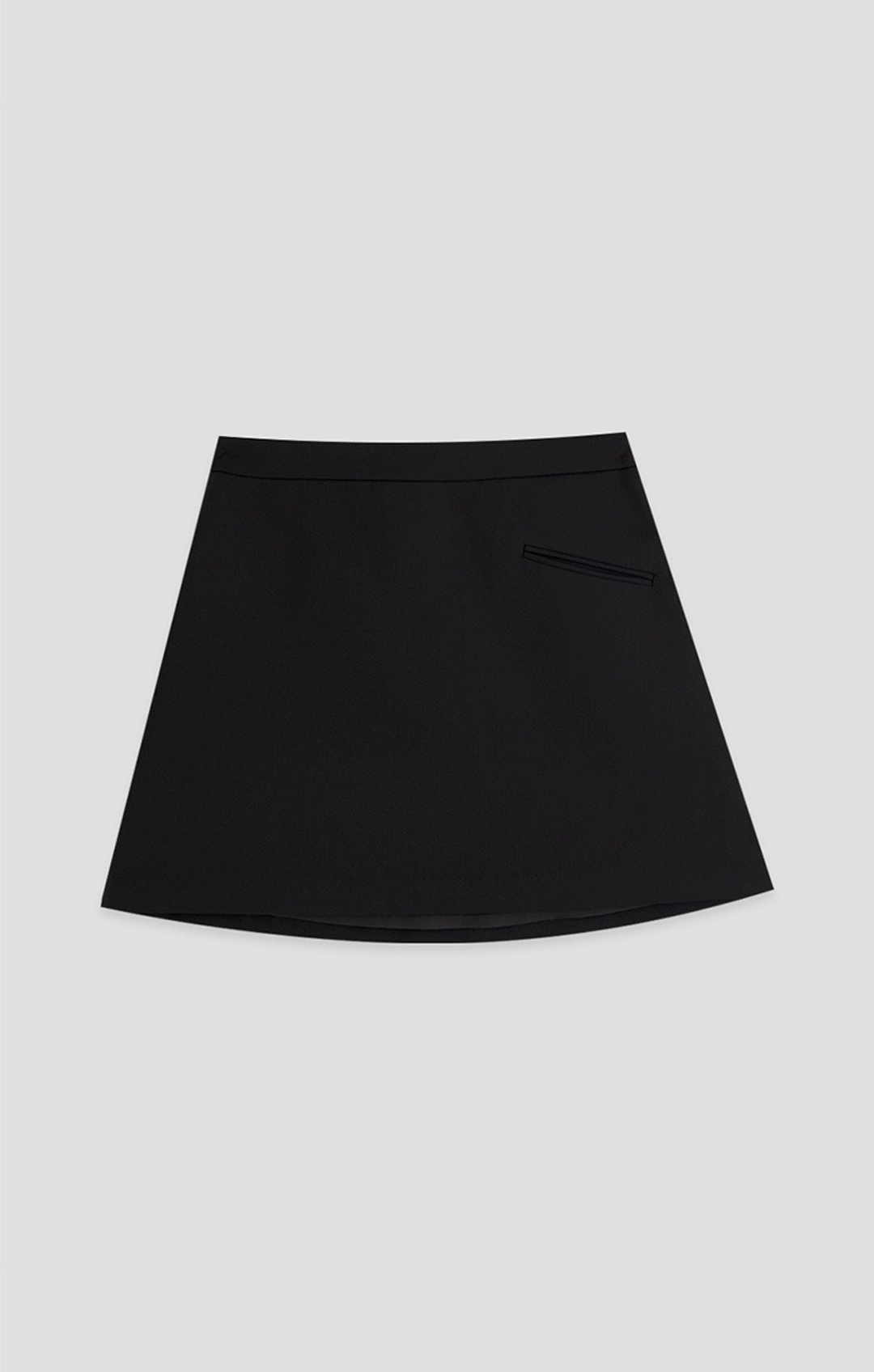 레하 MATIS BLACK WOOL SKIRT 상품 이미지 1