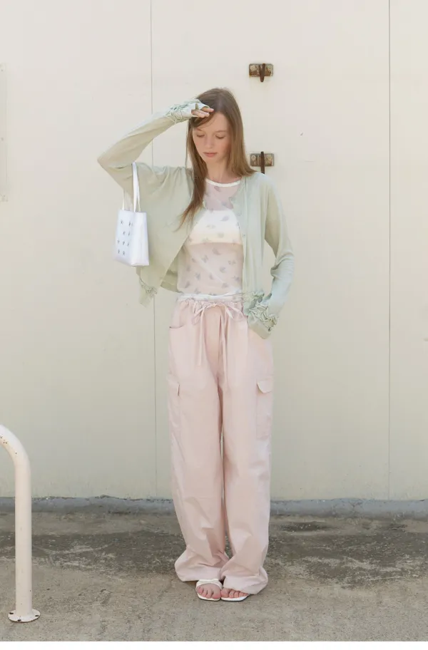 Cargo Trousers Pink