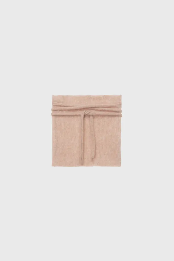 Mohair tube (ivory / peach / brown / black)