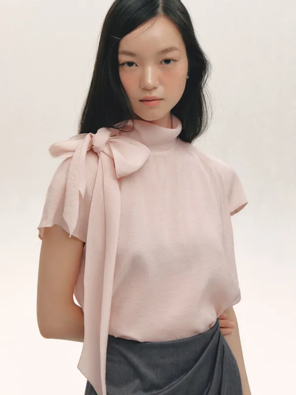 Summer Sheer Rive Blouse(4color)