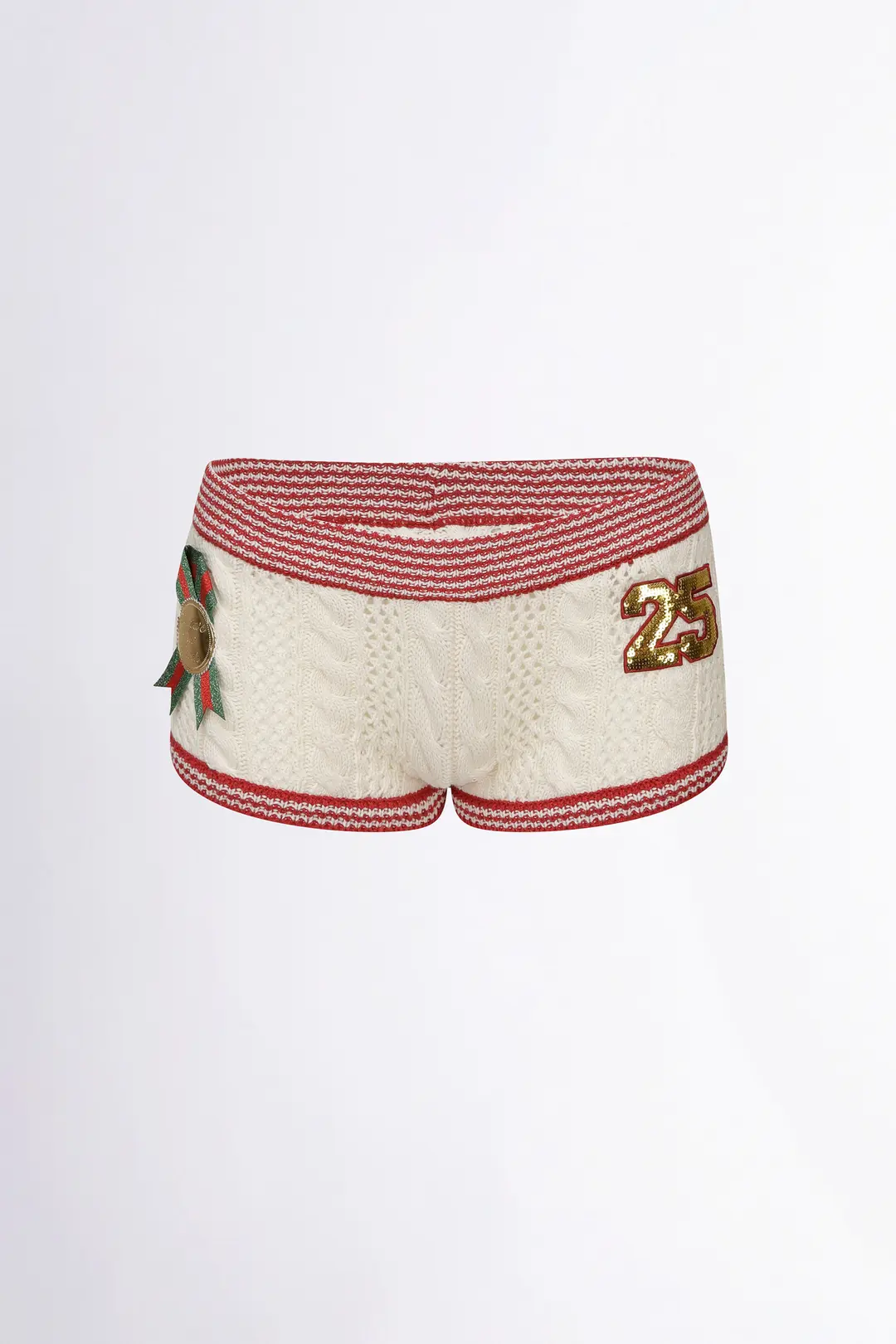 스컬프터 Naughty Girl Shorts Ivory 상품 이미지 1