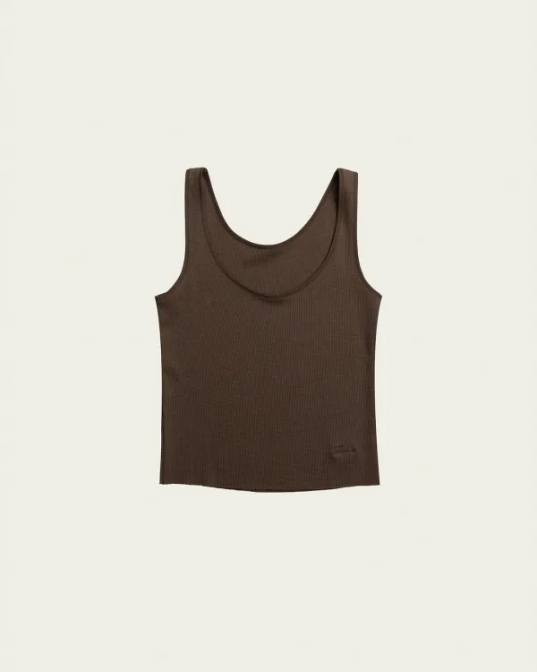 Dean Waffle Top - Brown