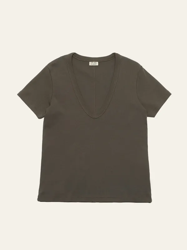 Hale T-shirt, Brown