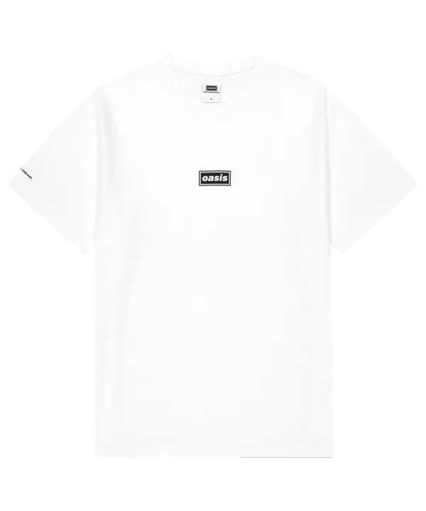 SAN SAN OASIS LOGO T-SHIRT [WHITE]