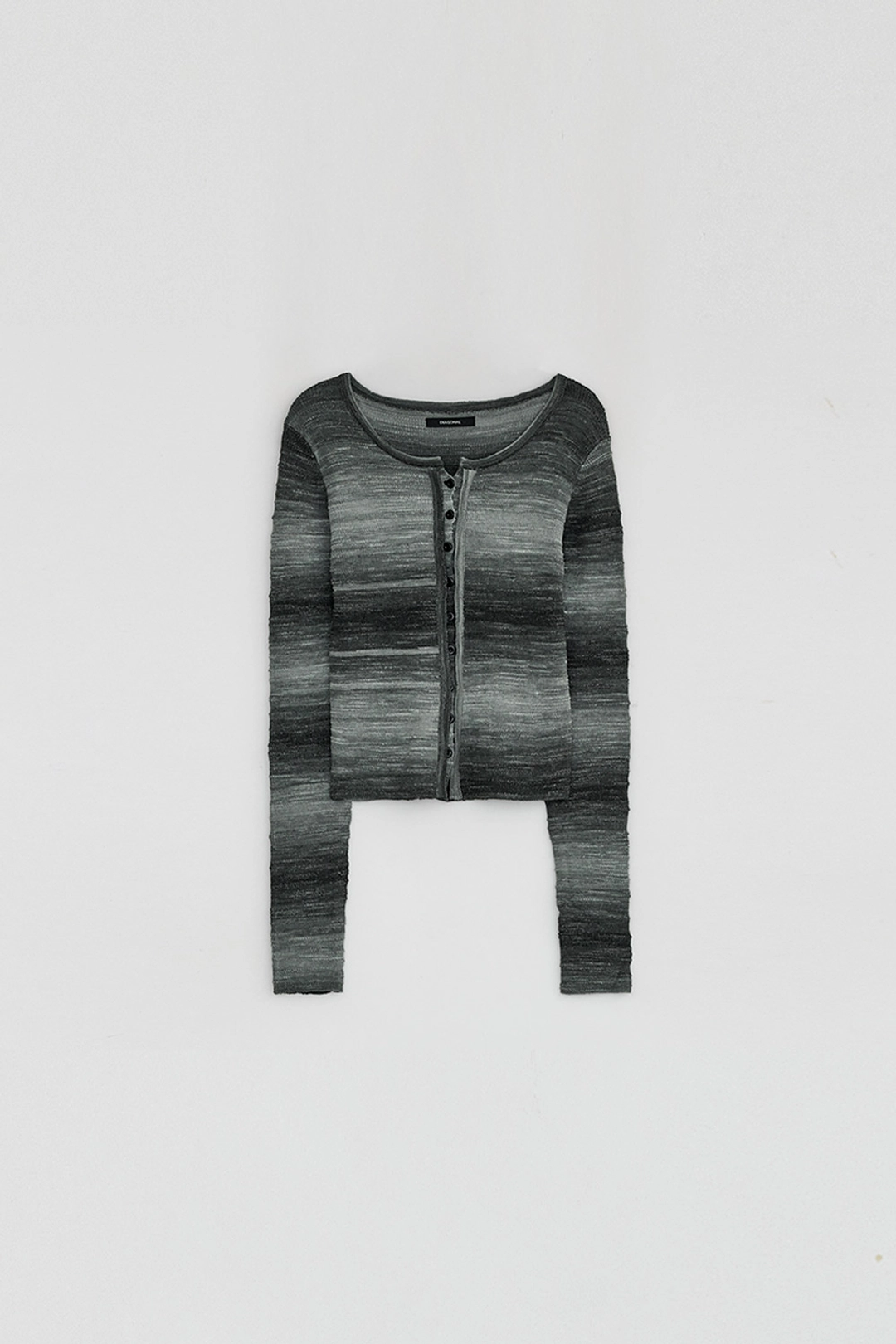 다이애그널 GRADATION RIBBED CARDIGAN 상품 이미지 3