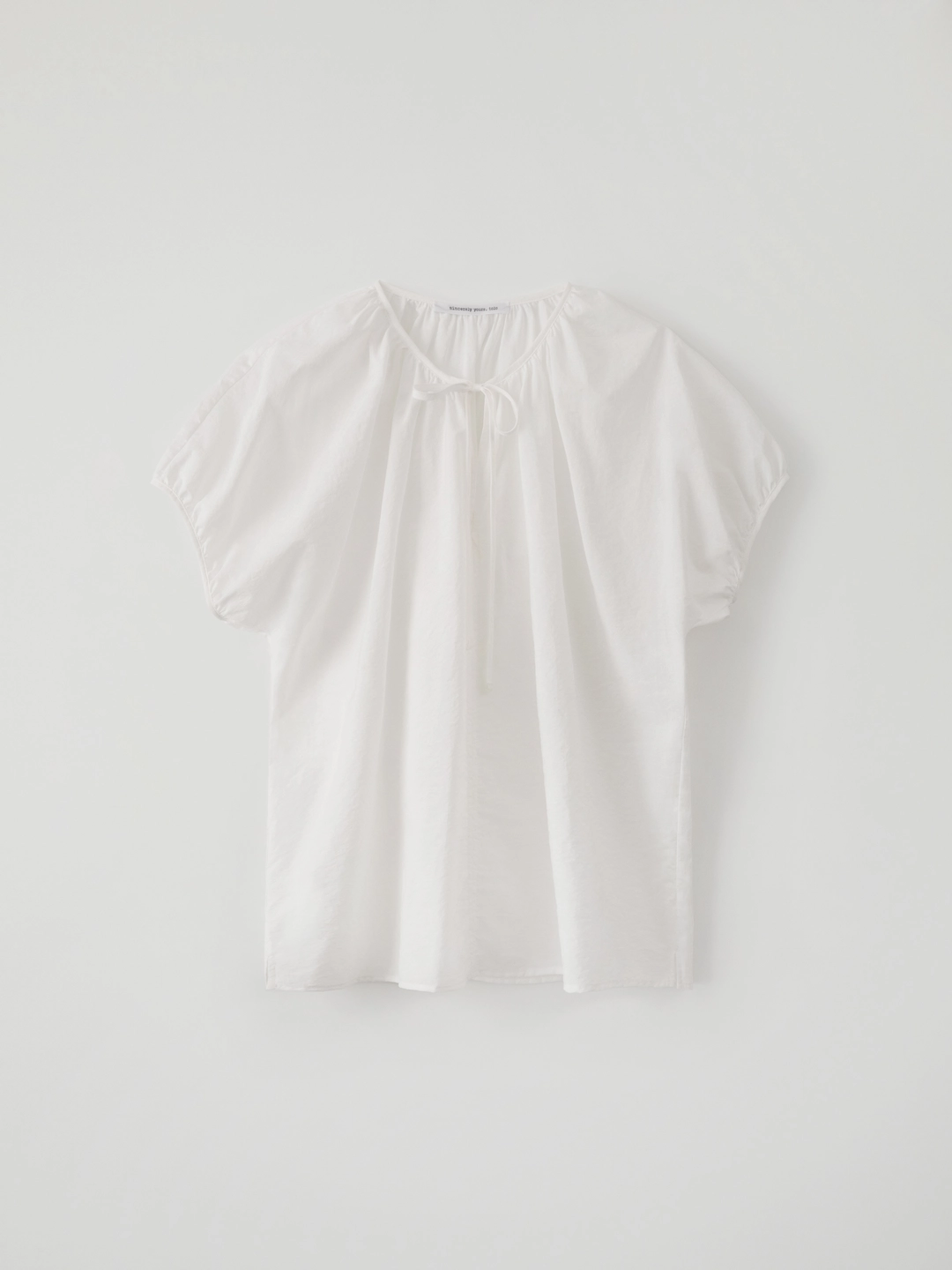 톨로 [1차 재입고] Muslin Shirring Blouse(White) 상품 이미지 1