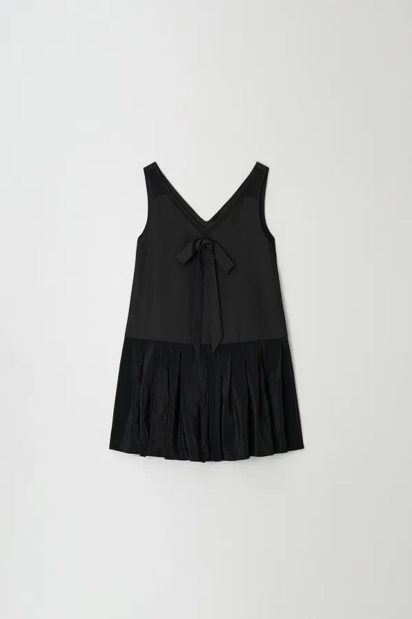 Ribbon Detail Dress (black)