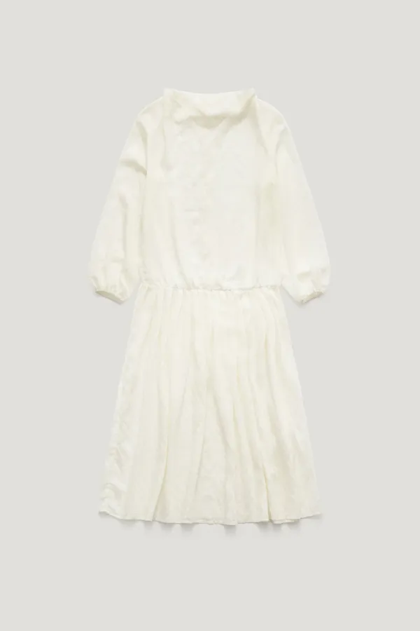 CREA DRAPE PLEATS DRESS_BEIGE / ₩159,000