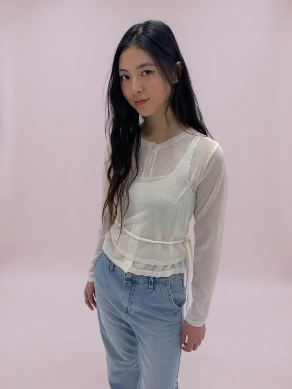 Mute Set Cardigan / Ivory