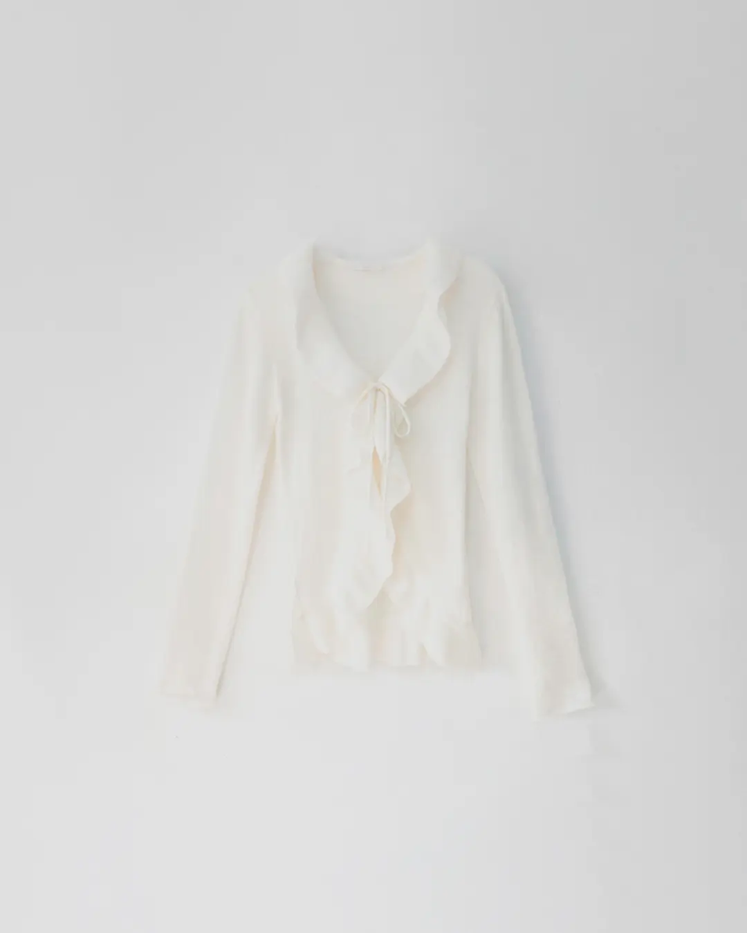 Senne ruffle cardigan
