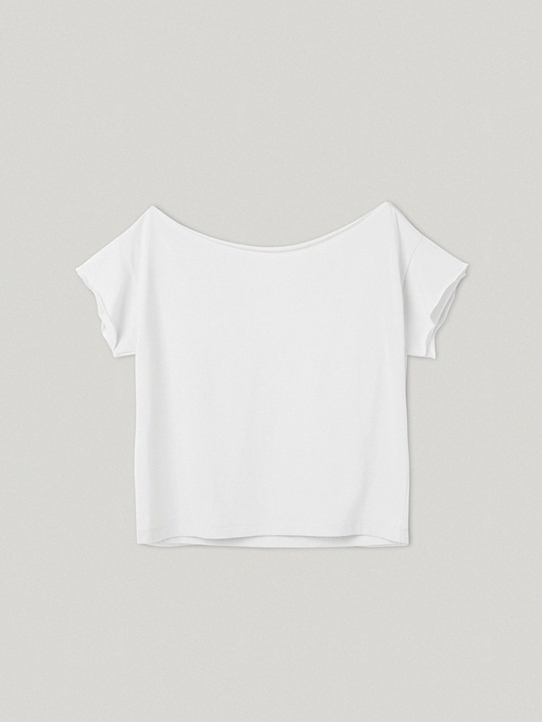 스무드무드 Lisz Off The Shoulder Tee  Ivory (4th) 상품 이미지 2