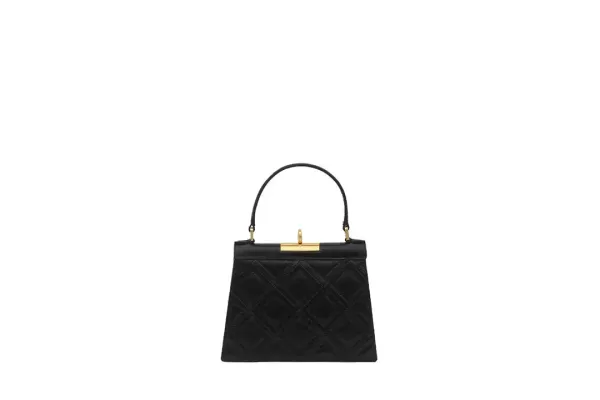 Rose S Bag - Black (Gold Tone H/W)
