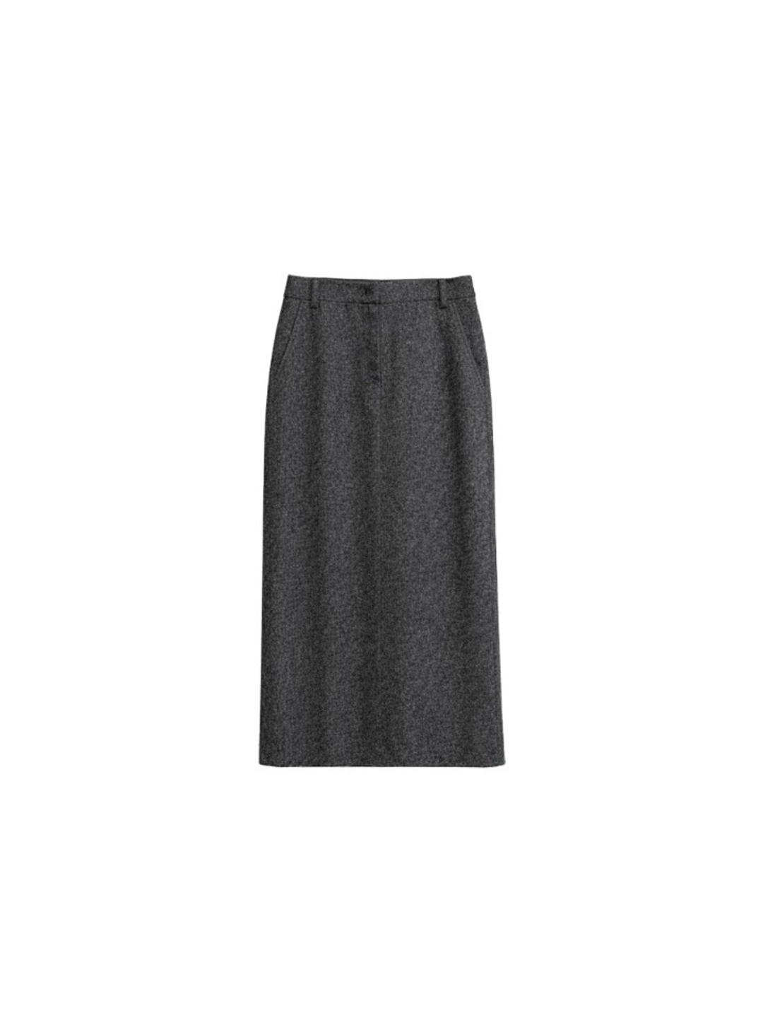 프리터 Classic Tailored Wool Skirt Grey_F263SK04 상품 이미지 1