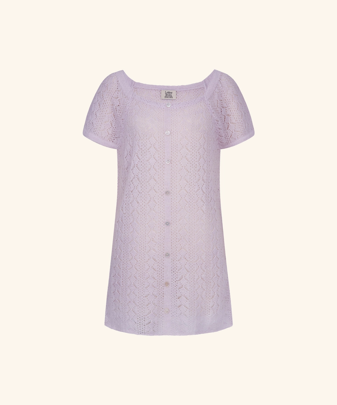 레터프롬문 Roy Layered Knit Dress (Purple) 상품 이미지 1