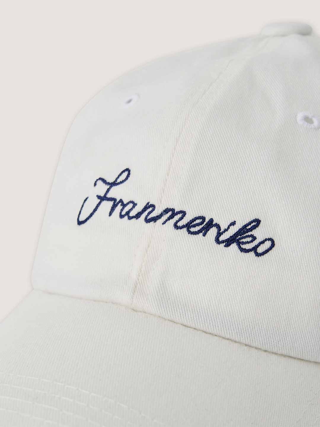 프랑메리코 Logo Ball Cap - Ivory 상품 이미지 3