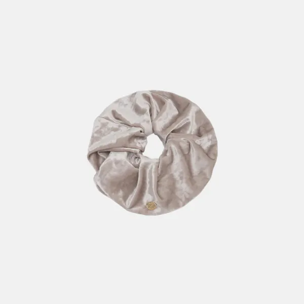 SIAC3097 클라우드 벨벳 스크런치_Silver gray