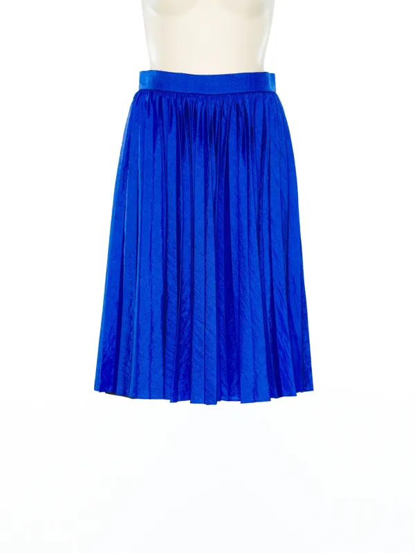 PS25 BLUE HYBRID ACCORDIAN SKORTS