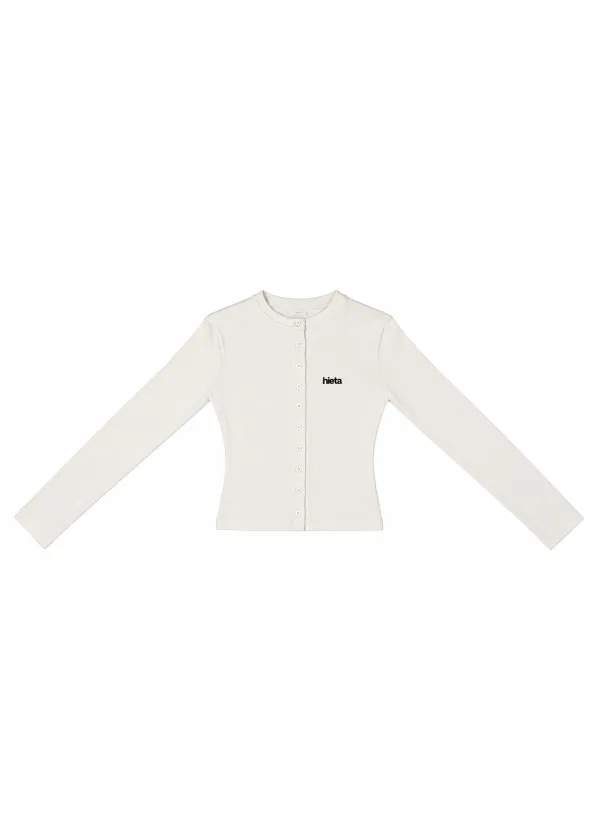Hailey Fitted Cardigan / Ivory (10/2 예약배송)