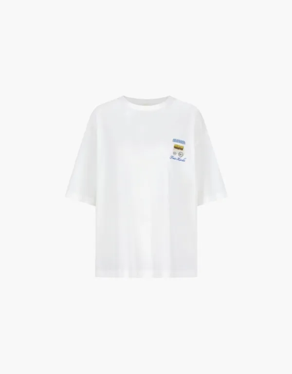 market loose fit t-shirt - ivory