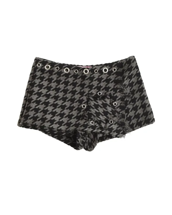 Hound Tooth Rock Shorts