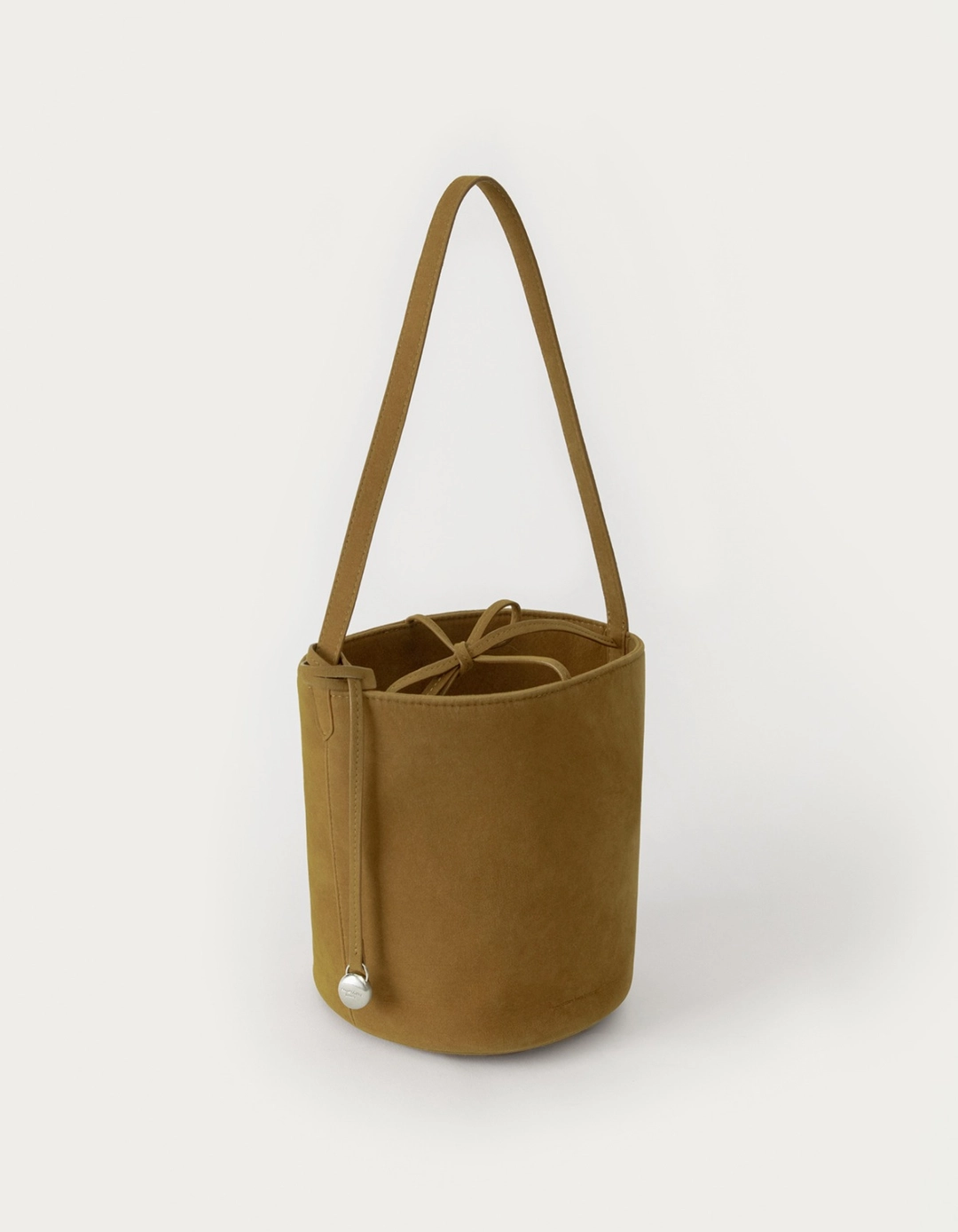 썸웨어버터 Suede Basket Bag - Camel 상품 이미지 1