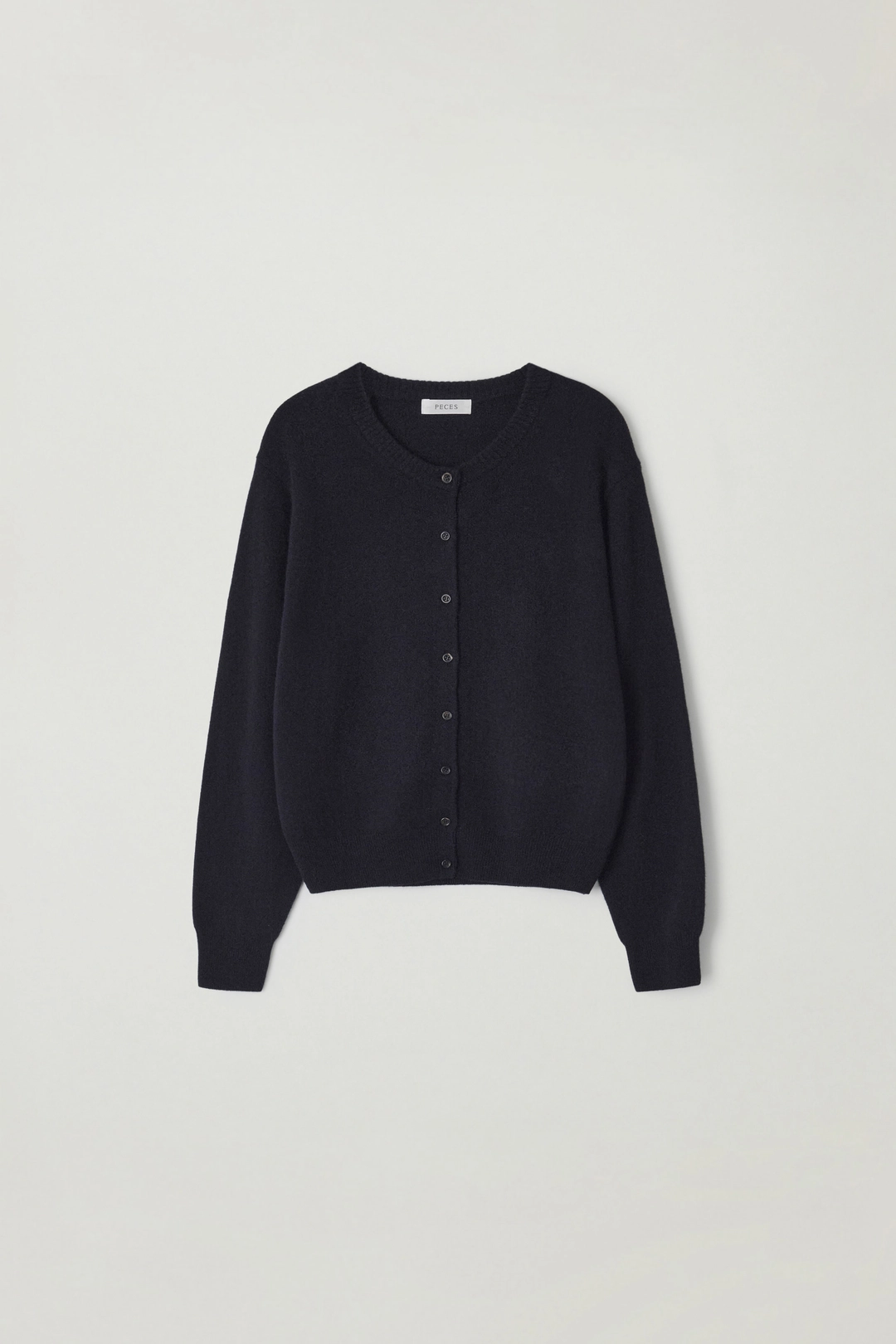 페세스 [9월30일(수)순차발송] Tape wool cardigan (Navy) 상품 이미지 1