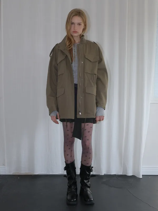 Half Field Jacket, Khaki